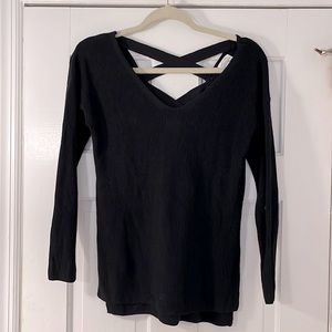 💥50% sale💥Hippie Rose black sweater size S. E#813